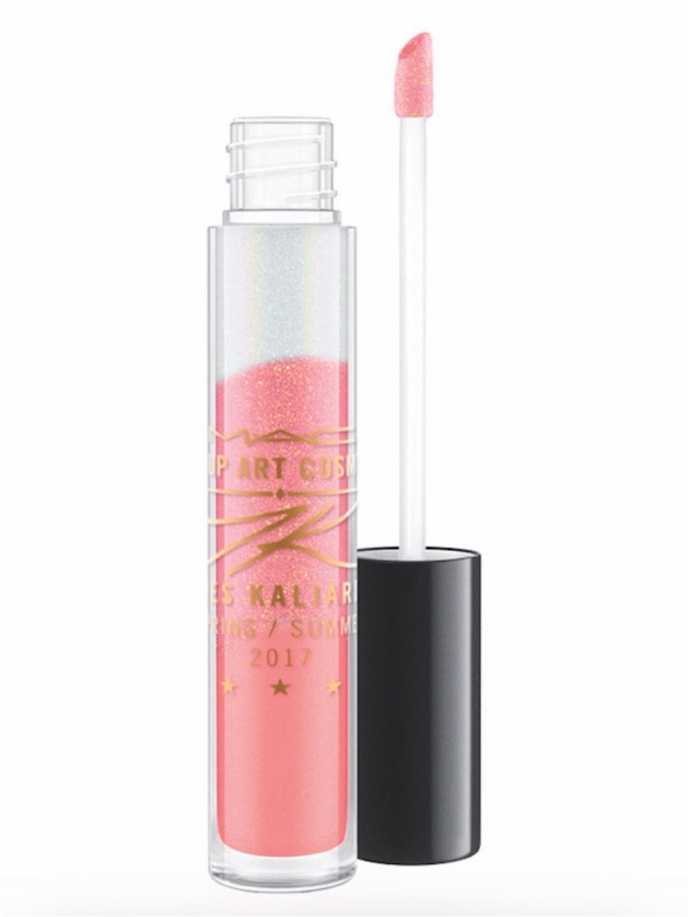 MAC x James Kaliardos Limited Edition Lipglass in Stratagloss Opalite RARE!